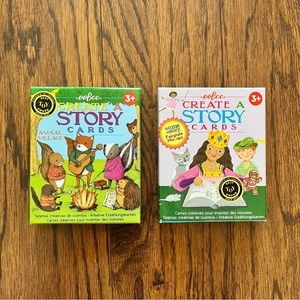 Eeboo Create a Story Cards, Set of 2